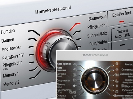 Série de machines à laver professionnelles Bosch Serie home professional