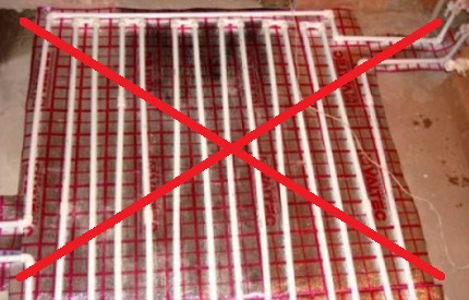 Circuit de tuyaux en polypropylène