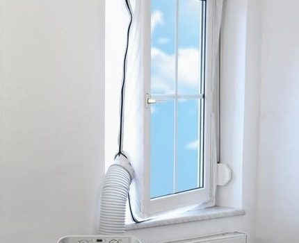 L'unité mobile nécessite que le conduit sorte de l'extérieur de la pièce pendant le fonctionnement Installation d'un climatiseur monobloc