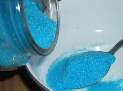 Vitriol bleu pour une machine à laver Vitriol bleu pour une machine à laver