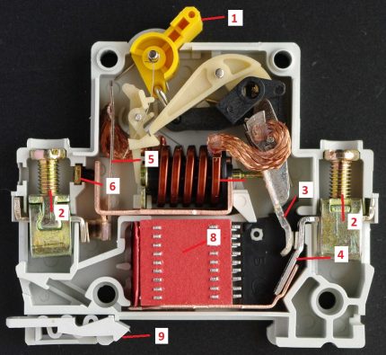 Circuit breaker device Circuit breaker