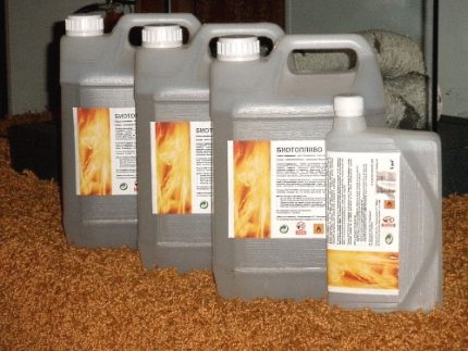 Biocarburant destiné aux foyers fabriqués en usine Biocarburant en bidon