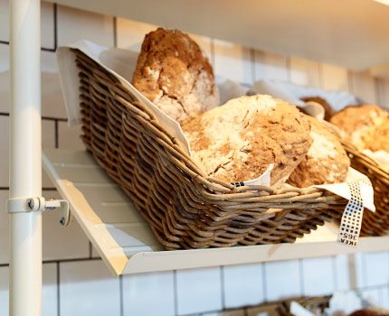 Not all products are refrigerated. Bread should not be stored in the refrigerator.