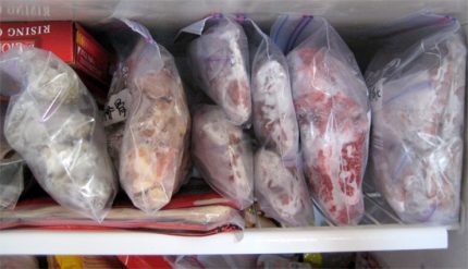 With the right temperature conditions, maximum vitamins will be preserved Meat storage