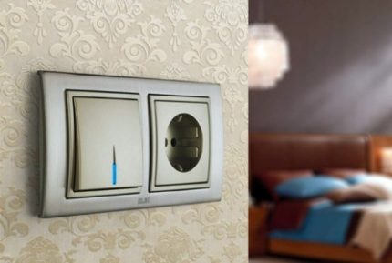 Gradateur à clé à l'intérieur