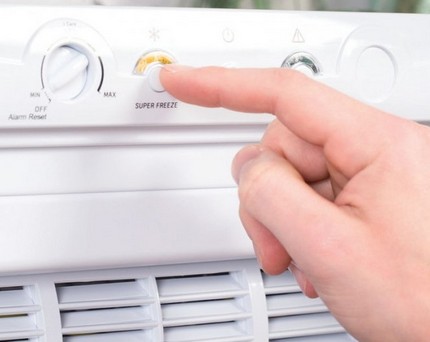 Fonction super congélation au réfrigérateur