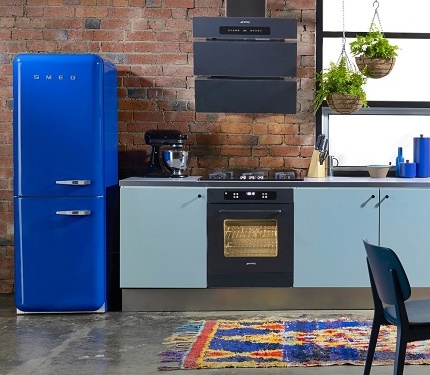 Vintage style refrigerators from Smeg