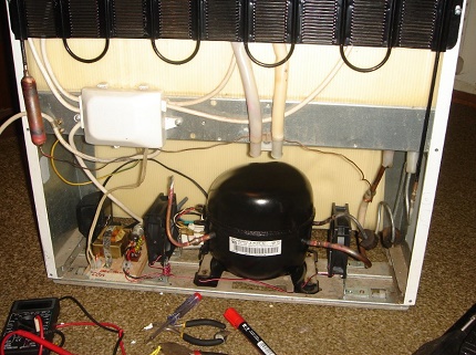 Check motor compressor winding