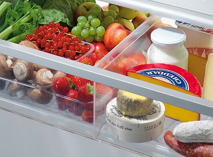 Caméras de refroidissement selon le système Nou Frost