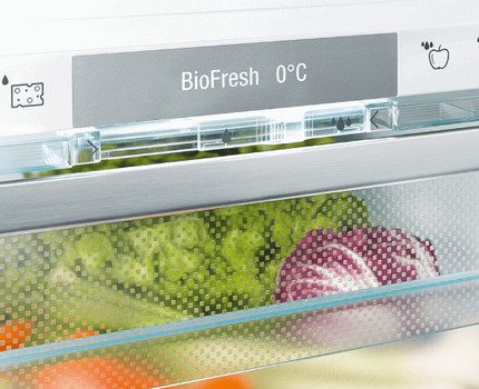 Des modes supplémentaires offrent encore plus d'options de stockage pour divers produits. Fonction BioFresh dans le réfrigérateur Liebher