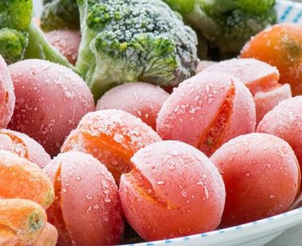 Avec un manque temporaire d'électricité, FrostControl affichera la dernière température dans le congélateur. Aliments surgelés