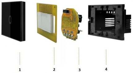 Conception d'interrupteur tactile