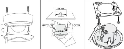 Armatür ve güç kaynağı Dahili hareket sensörü