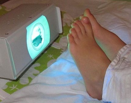 But de l'achat d'une lampe ultraviolette Lampe ultraviolette