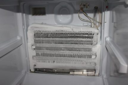 La formation de glace indique un problème Glace sur TEN