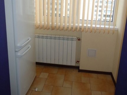 L'emplacement du réfrigérateur est incorrect