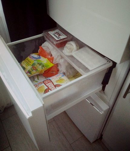 Hayer propose des modèles de tiroirs No Frost n'est pas parfait