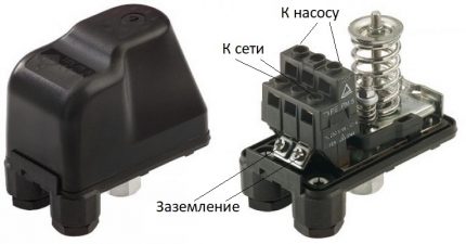 Connexion du relais au secteur