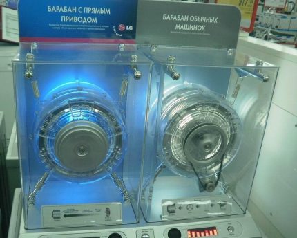 Differences in Direct Drive and Belt Drive Direct drive in the washing machine