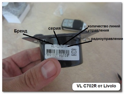 In the labeling of the device, its technical characteristics are encrypted. Labeling Explanation