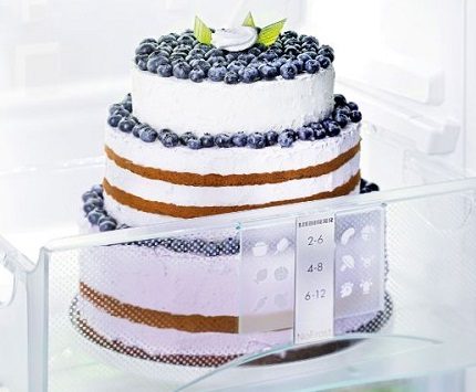 Côte à côte avec compartiments de rangement pour les gros produits