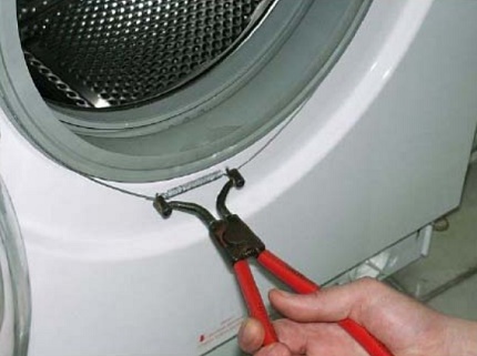 How best to remove the cuff of the washing machine Dismantling the cuff of the washing machine