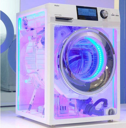 Rondelle avec corps transparent et rétroéclairage LED Solution de conception efficace