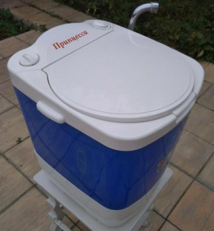 Version mini de la machine d'une capacité de 1 kg Mini-laveuse Princess