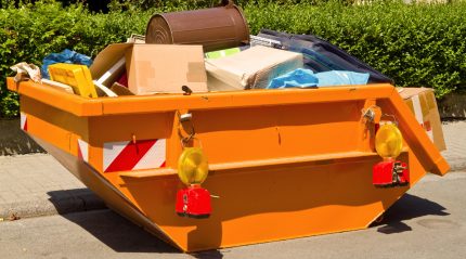 Construction waste collection and disposal container Oversized Container