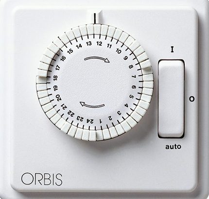 Minuterie mécanique Dispositif à réglage mécanique