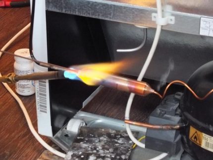 Comment restaurer le volume de fréon dans le réfrigérateur Charge de réfrigérant