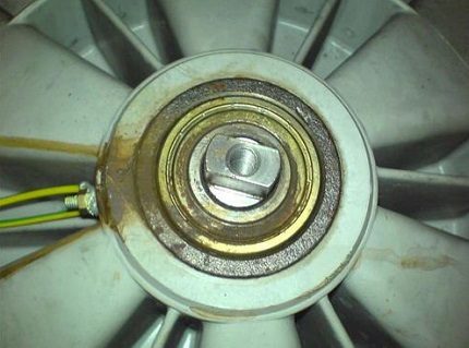 Des traces de rouille sur le corps