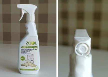 Produit d'entretien pour congélateur et réfrigérateur