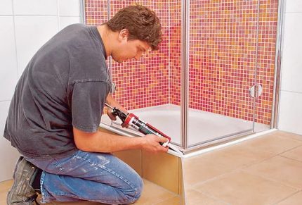 Glas muss versiegelt werden