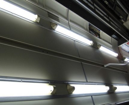 Travail correct des luminescents Lampes fluorescentes d'intérieur