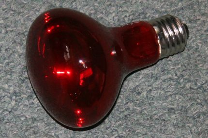 Rote IR-Lampe