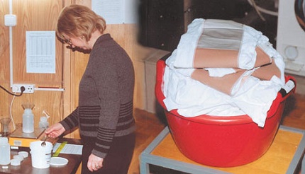 Chiffons de test pour déterminer la classe de lavage de la machine à laver Bandes pour évaluer la classe de lavage