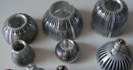 Radiateurs de différents modèles