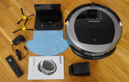 Apparence du robot Liectroux B6009