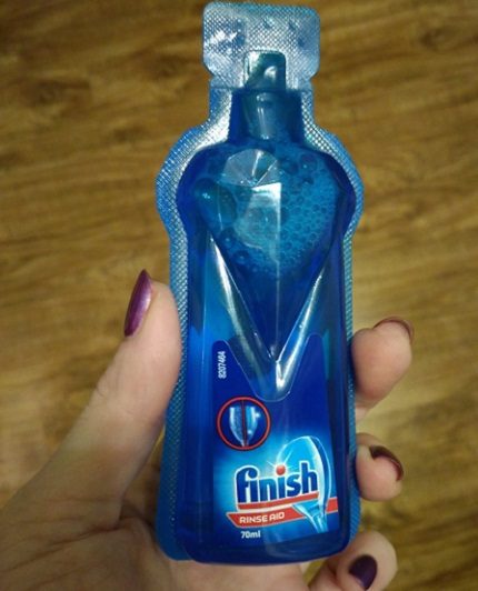 Satz Geschirrspülmittel