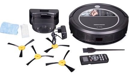 Robot vacuum cleaner brand Redmond RV R100 Options redmond-rv-r100