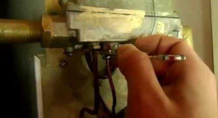 Remplacement du thermocouple