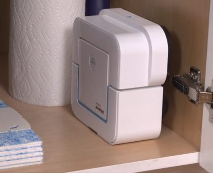 O modelo cabe no armário