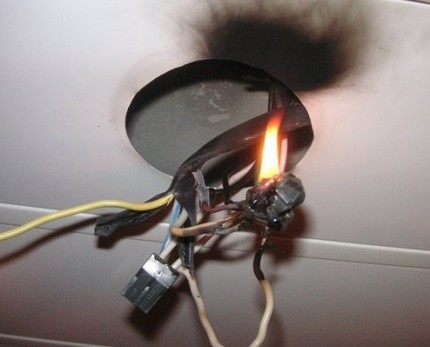 Câblage dû à une mauvaise isolation Câblage dû à une mauvaise isolation