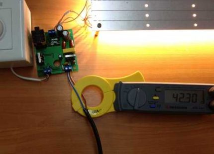 Avant de le remplacer, le pilote doit être testé. Test pilote 40 W