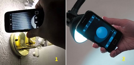Dispositif pour déterminer l'ondulation des ampoules à diode Vérifiez l'ondulation de la lampe
