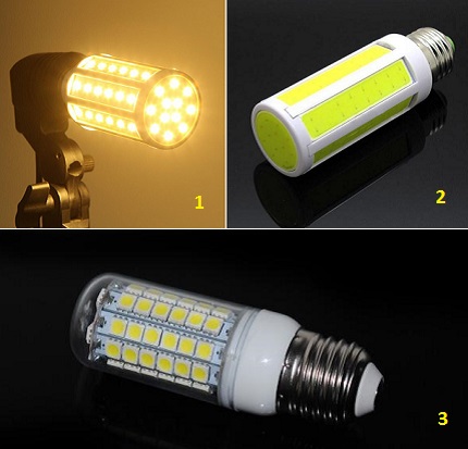 Diode de maïs Maïs lampe