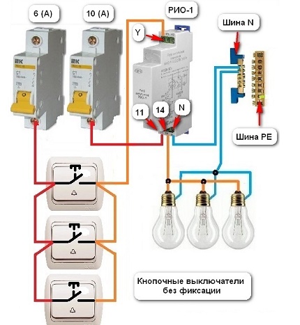 Sie sollten das am besten geeignete Schema wählen. Verbindungsschema mit zwei Maschinen