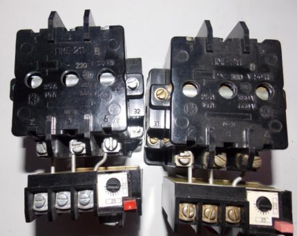 Déclenchement de la protection