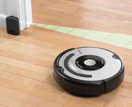 Le limiteur protégera le robot des chutes Mur virtuel